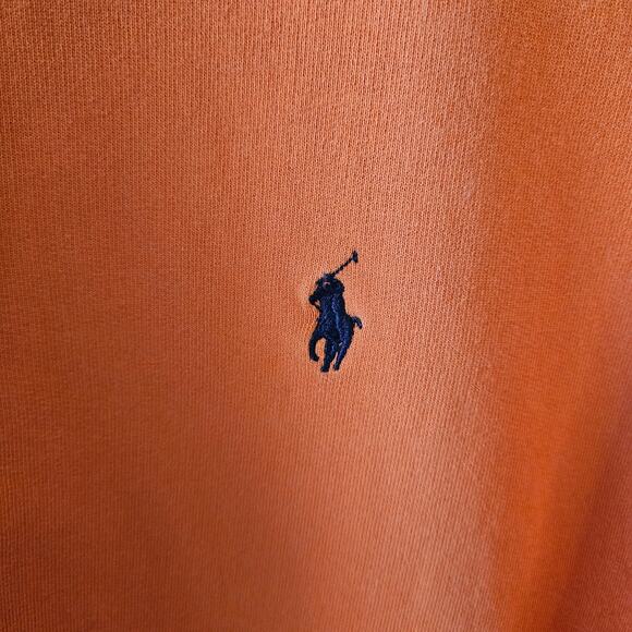 Polo Ralph Lauren Orange Crewneck Sweatshirt XL - Picture 3 of 7